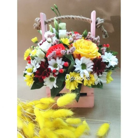 Цветочная композиция &laquo;Мисти баблс&raquo;