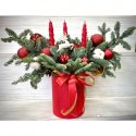 Цветочная композиция  " Рождество "