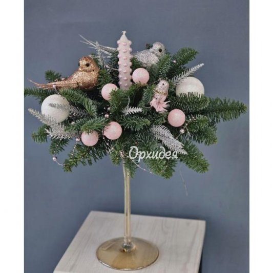 Новогоднее урашение на стол