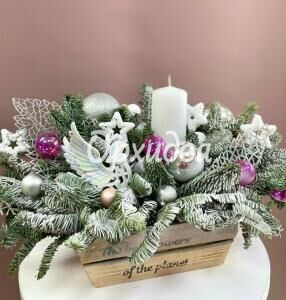 Новогодняя композиция «Зимний уют»