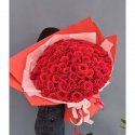 Букет из 101 красной розы