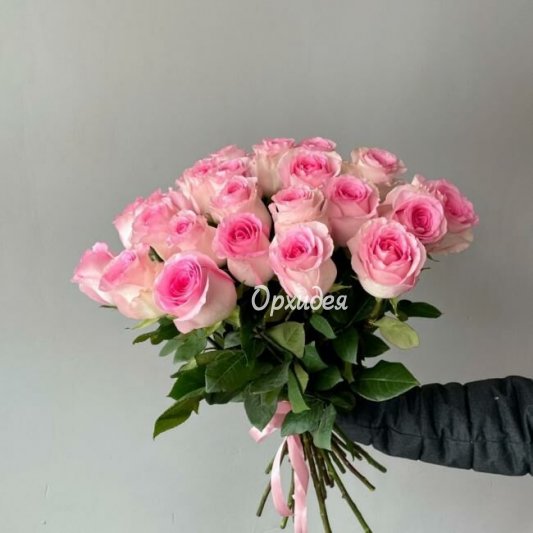 Букет из роз сорт "мандала" 25 шт.